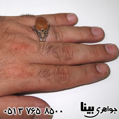 انگشتر عقیق یمنی مردانه اشرافی
