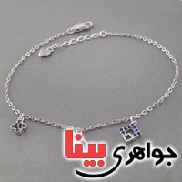 خلخال نقره رودیوم زنانه مدل میکرو خلخال نقره رودیوم زنانه مدل میکرو