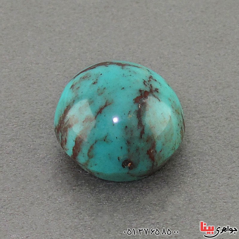 نگین انگشتر فیروزه خوشرنگ درشت بسیار عالی _کد:2805