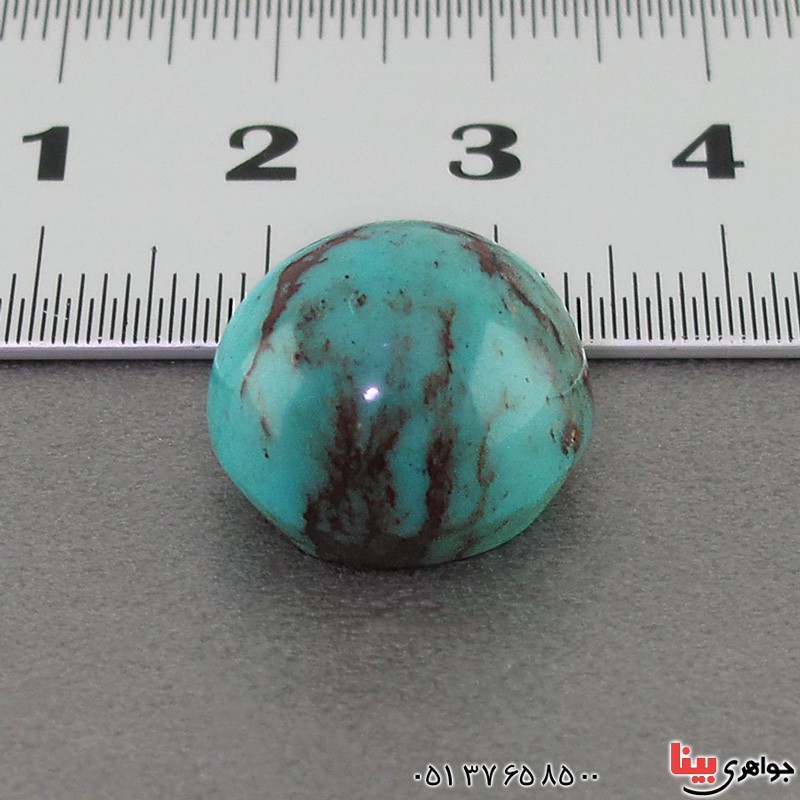 نگین انگشتر فیروزه خوشرنگ درشت بسیار عالی _کد:2805