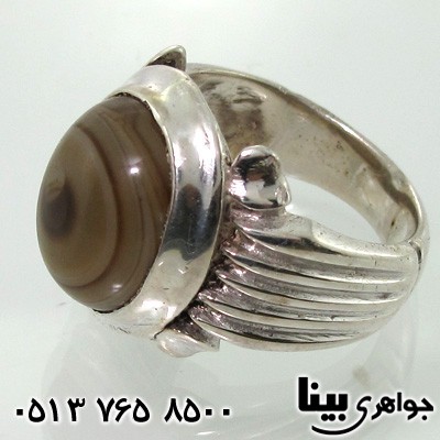 انگشتر عقیق باباقوری مردانه دست ساز