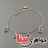 خلخال نقره رودیوم زنانه مدل میکرو خاص خلخال نقره رودیوم زنانه مدل میکرو خاص