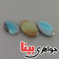 نگین عقیق برزیلی درشت سه تایی نگین عقیق برزیلی درشت سه تایی