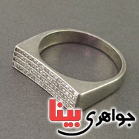 انگشتر نقره رودیوم زنانه مدل مهرسا انگشتر نقره رودیوم زنانه مدل مهرسا