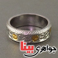 انگشتر نقره قلم کاری ایتالیایی انگشتر نقره قلم کاری ایتالیایی