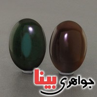 نگین عقیق برزیلی درشت دو عددی نگین عقیق برزیلی درشت دو عددی