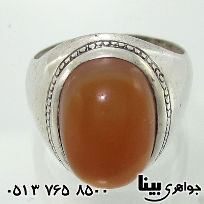 انگشتر عقیق یمنی مردانه قدمت دار