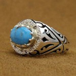 نیشابوری دور الماس بسیار زیبا و فاخر _کد:2974