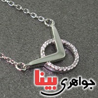 گردنبند زیرکن (زرقون) ماکرو زنانه طرح کهکشان گردنبند زیرکن (زرقون) ماکرو زنانه طرح کهکشان