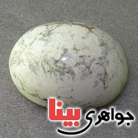 نگین فیروزه سفید درشت خوش نقش نگین فیروزه سفید درشت خوش نقش