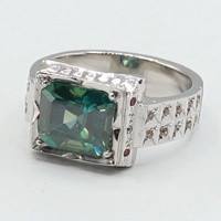 انگشتر موزانایت فاخر بسیار عالی 