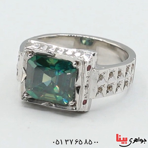 انگشتر موزانایت فاخر بسیار عالی _کد:3078