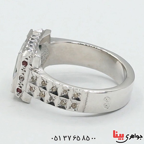 انگشتر موزانایت فاخر بسیار عالی _کد:3078