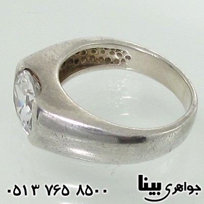 انگشتر کوارتز زنانه رکاب پهن