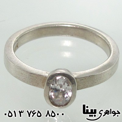 انگشتر کوارتز زنانه ساده