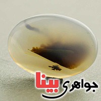 نگین عقیق یمنی منظره ای سه بعدی نگین عقیق یمنی منظره ای سه بعدی