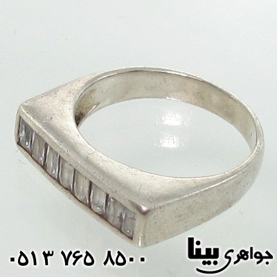 انگشتر کوارتز مستطیلی