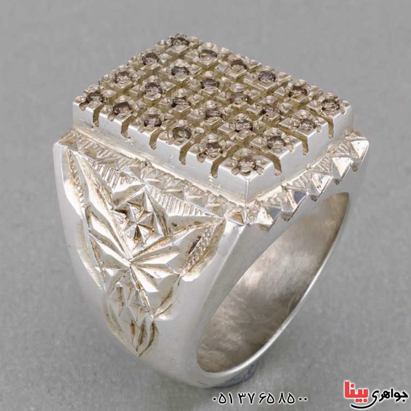 انگشتر الماس درشت خاص فاخر _کد:19823