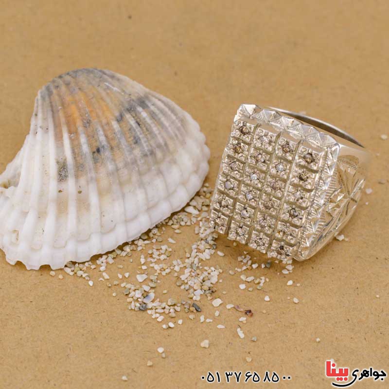 انگشتر الماس درشت خاص فاخر _کد:19823