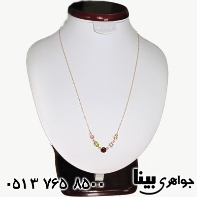 سینه ریز چند جواهر زبرجد 5 سنگ درمانی