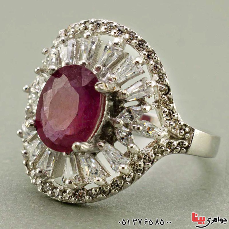 انگشتر یاقوت سرخ بسیار عالی زیبا برند SPN_کد:19844