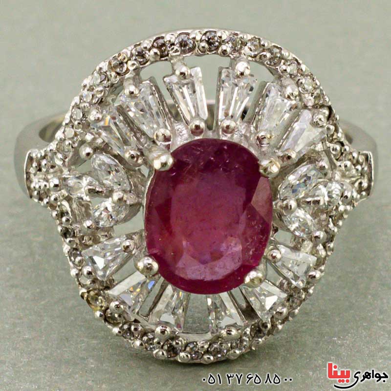 انگشتر یاقوت سرخ بسیار عالی زیبا برند SPN_کد:19844