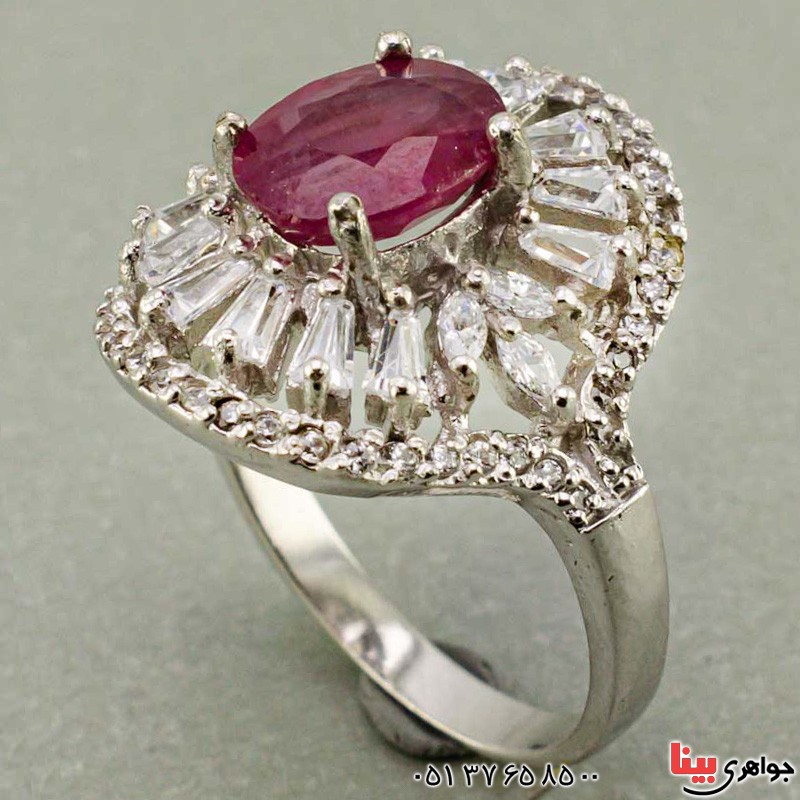 انگشتر یاقوت سرخ بسیار عالی زیبا برند SPN_کد:19844