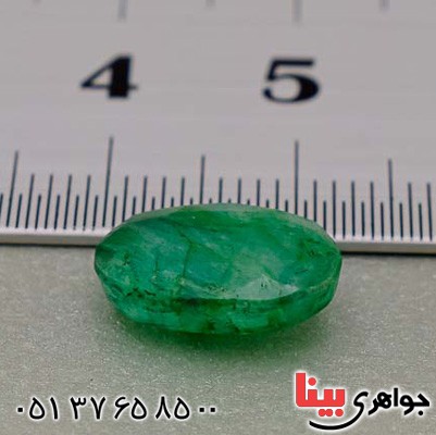 نگین انگشتر زمرد خوشرنگ و زیبا _کد:20092