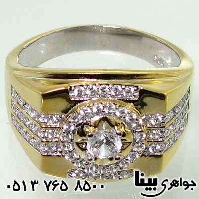 انگشتر کوارتز مردانه سوئیسی