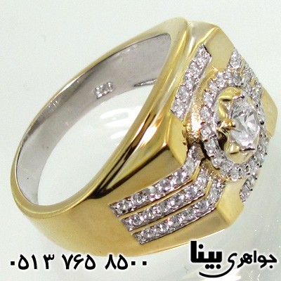 انگشتر کوارتز مردانه سوئیسی