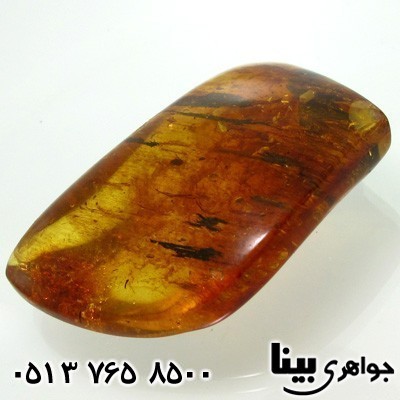 نگین انگشتر کهربا لهستانی درشت