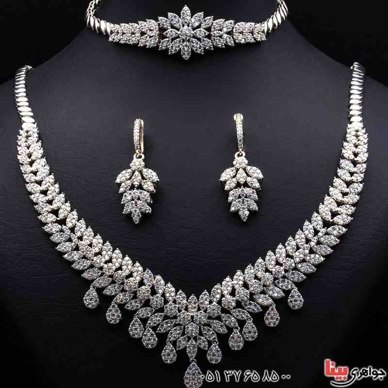 سرویس نقره خاص زنانه _کد:20283