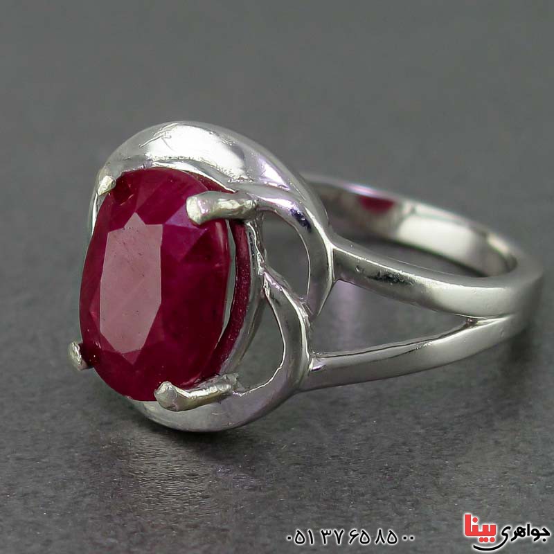 انگشتر یاقوت سرخ زنانه بسیار خاص برند SPN _کد:20429