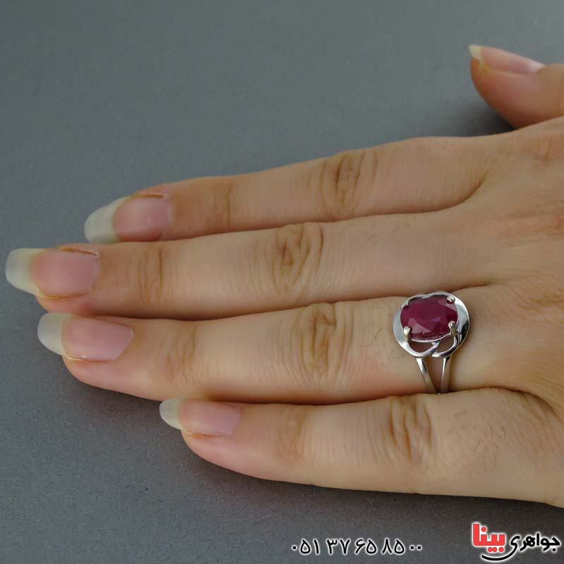 انگشتر یاقوت سرخ زنانه بسیار خاص برند SPN _کد:20429