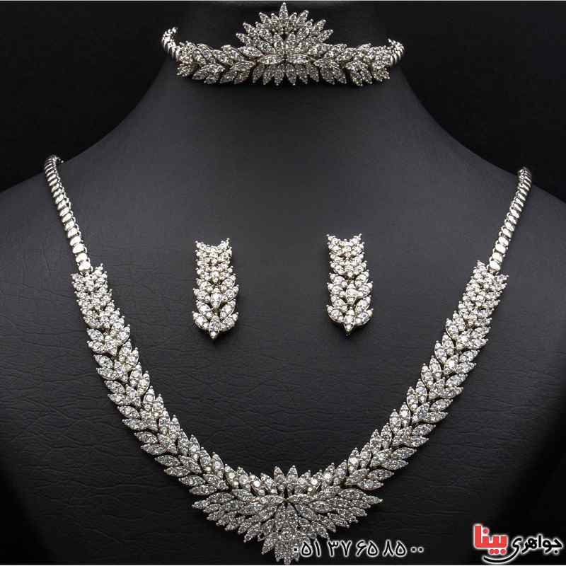 سرویس نقره زنانه بسیار خاص و زیبا _کد:20435