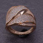 نگین سوئیسی رودیوم رزگلد _کد:20482