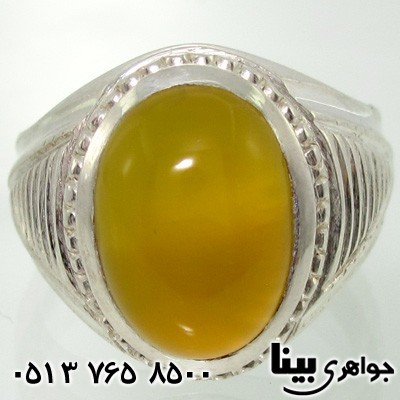 انگشتر عقیق شرف الشمس مردانه سنتی