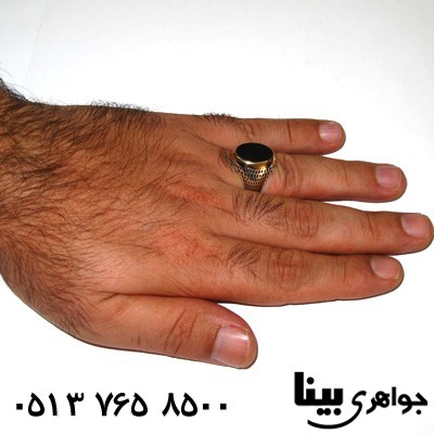 انگشتر عقیق مردانه کلاسیک