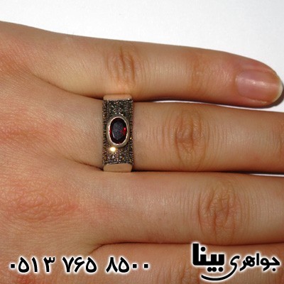 انگشتر یاقوت گارنت زنانه