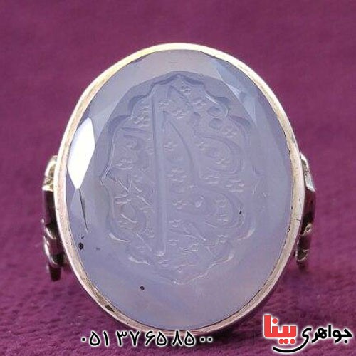 انگشتر عقیق یمنی درشت خوشرنگ خاص مردانه _کد:20687