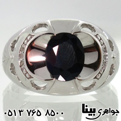 انگشتر یاقوت کبود رادیوم کلاسیک