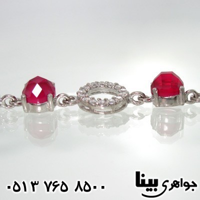 دستبند یاقوت سرخ صنعتی بزرگ