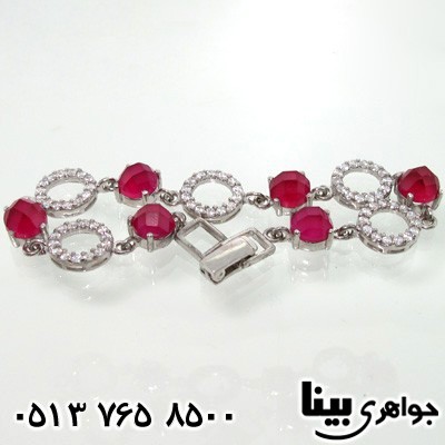 دستبند یاقوت سرخ صنعتی بزرگ