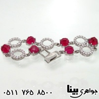 دستبند یاقوت سرخ صنعتی بزرگ