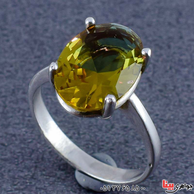 انگشتر الکساندریت رودیوم زنانه بسیار خاص _کد:21007