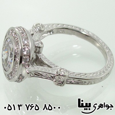 انگشتر کوارتز زنانه طرح اسپرت