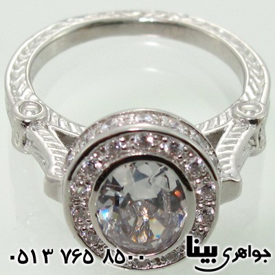 انگشتر کوارتز زنانه طرح اسپرت