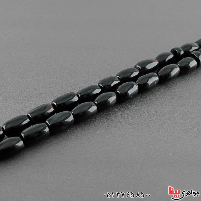 تسبیح عقیق یمنی جزع 33 دانه ای بسیار عالی فاخر _کد:21092