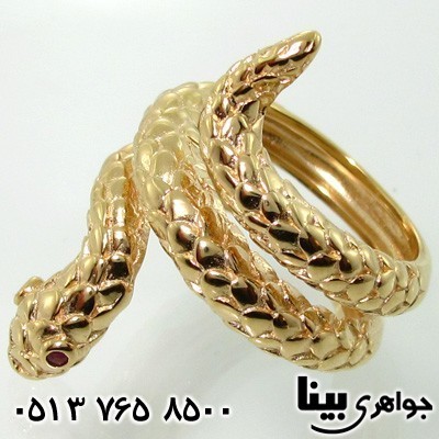 انگشتر یاقوت سرخ زنانه ماری