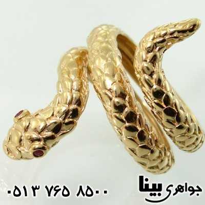 انگشتر یاقوت سرخ زنانه ماری